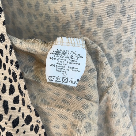 Cheetah Wrap Top - Picture 4 of 7